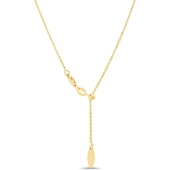 Women Yellow Cable 925 Sterling Silver 14-24